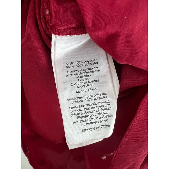 David Bridals Size 8 Red Strapless Formal Gown Cocktail Dress Prom Party - Picture 6 of 6